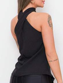 Women Tank Tops & Camis - màu đen - Xem 3