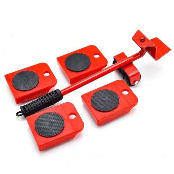 5-teiliges Set, bewegliches Artefakt, Universal-Rad, Riemenscheibe, Basis, Möbel, schweres Hebewerkzeug, mobiler Mover