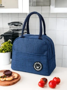 Bolsa Almuerzo Térmica Lonchera Térmica - Azul Marino - Ver 1