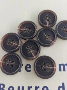 Nút - Cà phê nâu - Xem 5