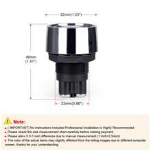 Động cơ xe Một chìa khóa Công tắc Nút không chìa khóa DC 12V/24V Đua xe Đẩy Đánh Lửa Công tắc - màu xanh lá - Xem 3