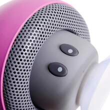 Mini Bocina Bluetooth Hongo Recargable - Rosa - Ver 6