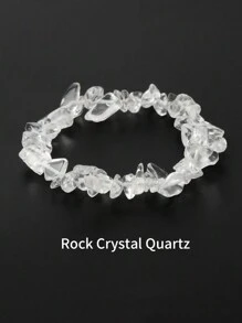 1pc Stone Decor Beaded Bracelet - Multicolor - View 18