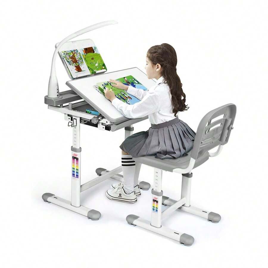 Desks & Desk Sets - Grey - View 1