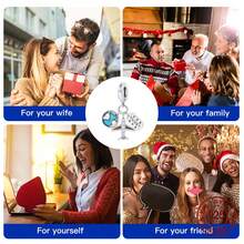 1 件 925 純銀時尚旅行主題飛機和地球儀 3 件式吊墜,非常適合項鍊或手鍊 Diy 珠寶製作 - 杏色 - 查看 6