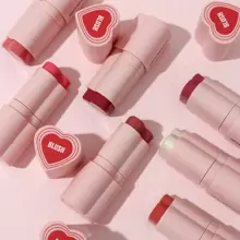 HECI BEAUTY HECI BEAUTY 3-In-1 Heart Shaped Cream Blush Stick, Lovely Colors Of Pink Rose Glow, Long-Lasting Makeup Blush Suitable For Lip, Eye & Cheek, 1pc, LOVE Holiday Gifts For Women And Girls, Y2K