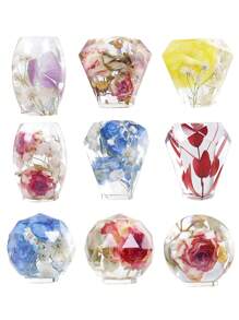 5 Stück Geometrische Kugel-flaschenverschluss-silikonformen Für Epoxidharz, Kristallkleber, Stopper