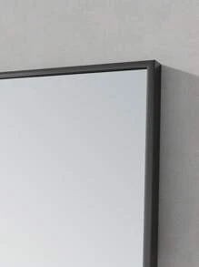 71"X30" Full-Length Mirror With Aluminum Alloy Frame, Oversized Floor & Wall Mirror For Hanging Or Leaning, Full Body Mirror For Bedroom, Living Room & Cloakroom, Modern Home Decor & Room Wall Hanging Decoration, Christmas & Holiday Gifts – Black