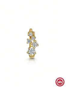 SereneSpark Hoa tai Hoop tinh mỹ - Vàng - Xem 6