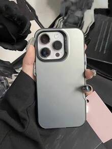 1入組電鍍霧面黑色手機殼 - 黑色 - 查看 2