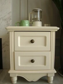 3pcs Zinc Alloy Cabinet Door Handle, Bedside Table Drawer Handle, Single Hole Drawer Knob - Bronze - View 6