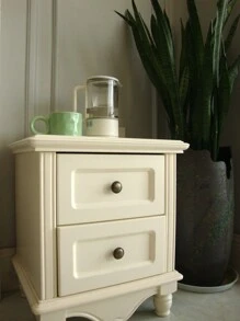 3pcs Zinc Alloy Cabinet Door Handle, Bedside Table Drawer Handle, Single Hole Drawer Knob - Bronze - View 7