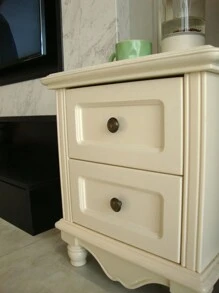 3pcs Zinc Alloy Cabinet Door Handle, Bedside Table Drawer Handle, Single Hole Drawer Knob - Bronze - View 1