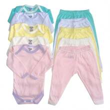 Baby Boys Bodysuits - 淺粉色 - 查看 4