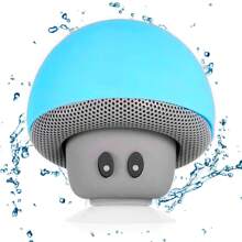 Mini Bocina Bluetooth Hongo Recargable - Azul - Ver 1