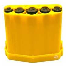 Plastic Spring Marimba Coin Holder - Various Colors - Yellow - View 2
