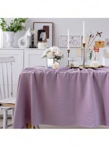 Khăn trải bàn - Màu tím hoa cà - Xem 1