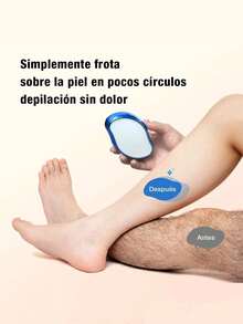ZeroPiel Depilador Magico de Cristal Sin Dolor Facil de Usar - Multicolor - Ver 5