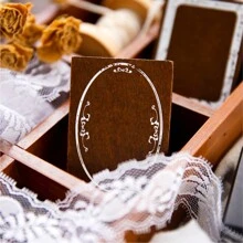 1pc Vintage Pattern Seal Stamp - Brown - View 3