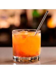 Set 4 Popotes de Acero Inoxidable con Cepillo Limpiador Ecológicos - Multicolor - Ver 3