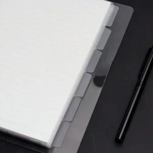 A5/a6 6 件活頁夾分隔頁 Pp 分隔符填充板日記本筆記本索引頁 - 彩色 - 查看 5