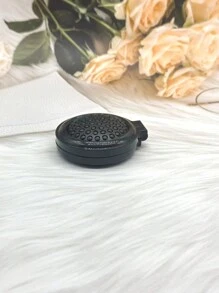 1件装女士纯色镜面按摩梳二合一迷你便携式顺发气垫梳，梳子，美发造型套装，理发沙龙美容旅行必备美发产品，护发，户外活动、度假、旅行、服装配饰和礼品 - 黑色 - 查看 3