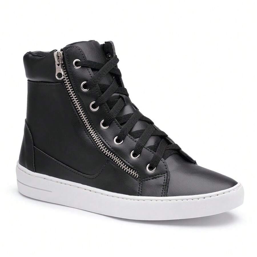 Women Wedge Sneakers - màu đen - Xem 1