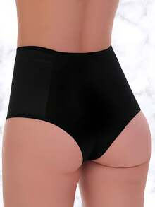 Women Briefs - 黑色 - 查看 2