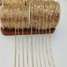 304不銹鋼扁線o形鏈鈦鋼鏈,適用於diy項鍊、手鍊、眼鏡掛鏈、珠寶首飾製作