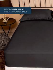 Sheet Sets with Pillowcases - 黑色 - 查看 3