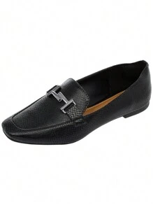 Women Flats - Black - View 4