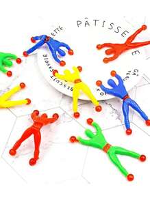 10pcs/set Random Color Climbing Sticky Men Toy With Interesting Design, Educational Toy For Family Atmosphere - Multicolor - View 6