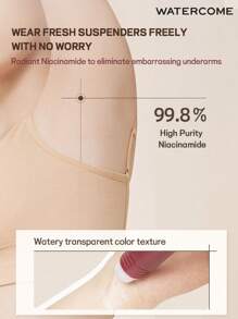 WATERCOME 20毫升香氛走珠止汗露，止汗配方，48小时持久除臭，保湿轻盈质地，速干不粘腻，有效减少腋下出汗，男女皆宜，防止过度出汗和异味。 - 查看 5