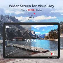 TCL 10.36 Inch Android Tablet, TABMAX 10.4, 6GB + 256GB Up To 512GB, 8000mAh, FHD+ Display, WiFi Android 11 Tablet, Space Gray, With Protective Case - 256GB - Xem 3