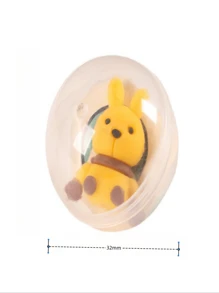 20 Chiếc Ngẫu Nhiên 32Mm Mini Dễ Thương Đồ Chơi Viên Nang Dành Cho Trẻ Em Dự Tiệc - Nhiều màu - Xem 4