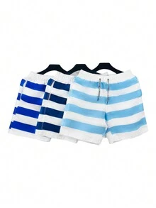 Men Shorts - Màu xanh nhạt - Xem 3