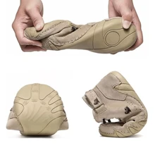 Botas Altas Italianas Transpirables Hechas A Mano