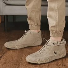 Botas Altas Italianas Transpirables Hechas A Mano