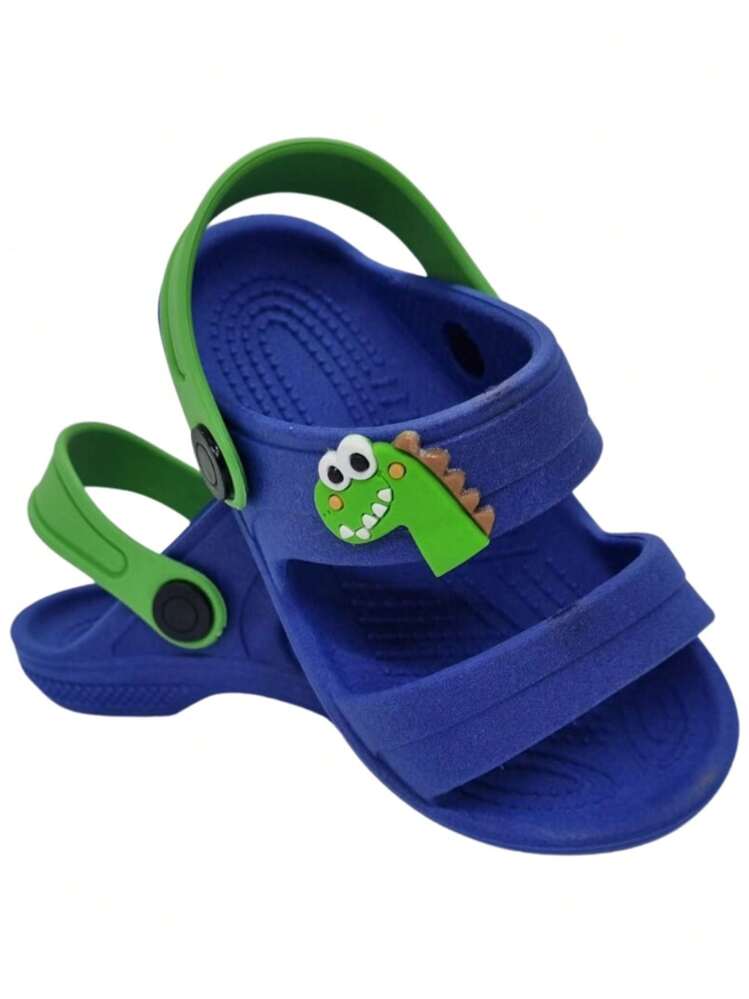 Kids Flat Sandals - 寶藍色 - 查看 3