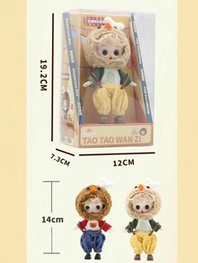 con dibujos animados pollo frito chico dulce Muñeca Juguetes de peluche - Rojo - Ver 6