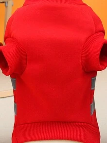 1 Pieza Ropa De Gato Hermosa Y Cómoda, Adecuada Para Vestir A Los Gatos, Materiales Respetuosos Con La Piel, No Incómodos, Rojo - Rojo - Ver 9