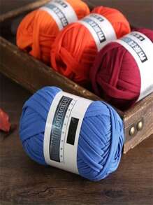 1/2pcs T-shirt Yarn, Colorful Thick Knit Yarn, Hand DIY Bag Blanket Pad Crochet Project, 200g, 1377.95inch - 1PCS - View 8