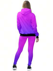 Women Sports Sweatshirts - Hồng - Xem 3