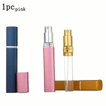 可愛和方便迷你可填充噴瓶適用於香水,爽膚水,和化妝品-12ml空方形容器帶泵和旅行必備,便攜式迷你可填充香水瓶噴霧香味泵空化妝品容器筆芯噴霧器瓶旅行必備,香水筆芯瓶便攜式迷你可填充噴霧罐香味泵殼套空化妝品集裝箱噴霧器適合旅行,旅行迷你香水收納,可填充噴霧器容器,便攜香水噴霧瓶,旅行裝瓶,香味泵殼套,香水香氛空噴瓶適用於旅行和 - 粉色 - 查看 4