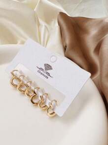 Hoop Earrings - Vàng - Xem 4