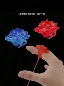 1 件彩色紫色溜溜球帶繩子和指環減壓玩具適合成人和青少年、學校、辦公室、家庭、派對遊戲 - 紫色 - 查看 4