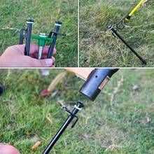 50入組露營釘，夜光環形多功能帳篷配件，帳篷釘環型帳篷釘環型帳篷釘環荧光闪烁的露营用品