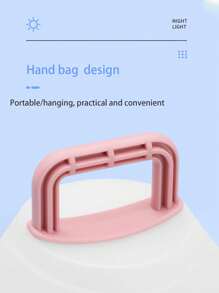 1pc Portable Handheld Night Light With Touch Control For Bedside Ambient Sleep Lighting, Powered By 3 Aa Batteries (Batteries Not Included) - Multicolor - View 6