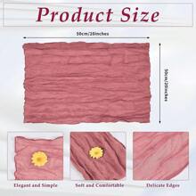 Khăn giấy ăn - Màu Hồng  San hô - Xem 3