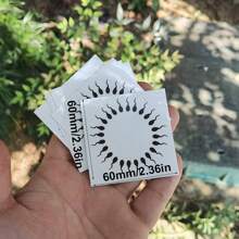 我愛bbc乳頭暫時性紋身貼紙,情侶長效小紋身貼紙,情侶耳語英文字母 - 黑色 - 查看 5